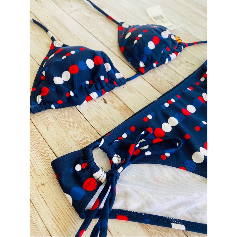 🔆 Billabong USA Circles Bikini - Picture 3 of 11